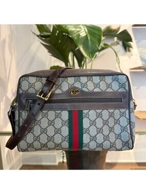 GUCCI Vintage Ophidia GG Supreme Crossbody
